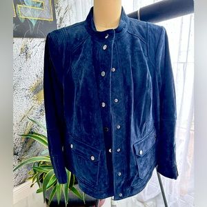 Isaac Mizrahi Life genuine leather jacket